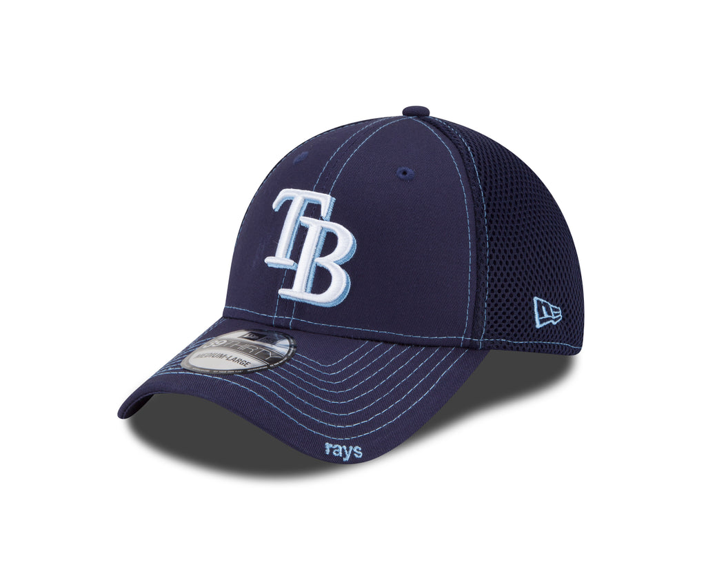 New Era MLB Men's Tampa Bay Rays NEO 39THIRTY Stretch-Fit Hat