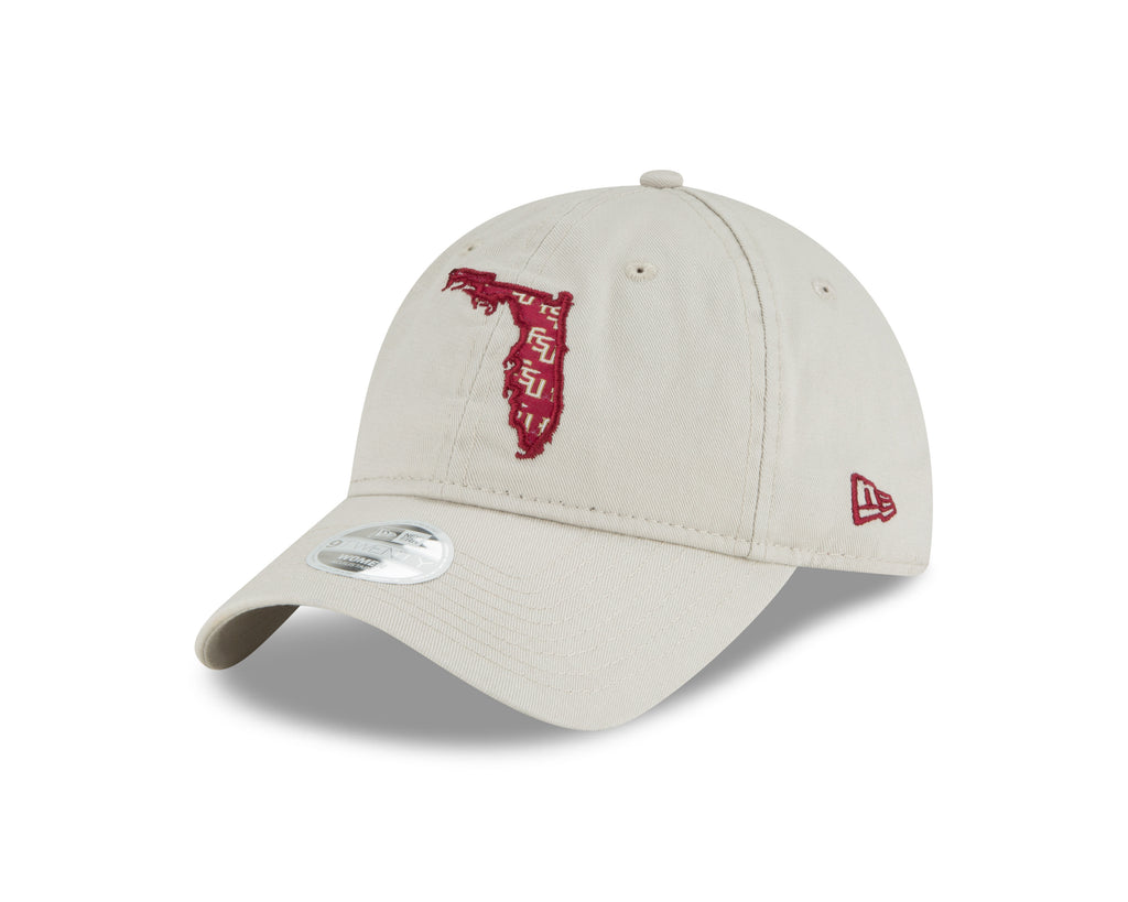 New Era NCAA Women's Florida State Seminoles FSU Stamp 9TWENTY Adjustable Hat