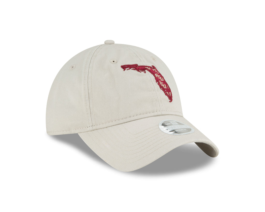New Era NCAA Women's Florida State Seminoles FSU Stamp 9TWENTY Adjustable Hat