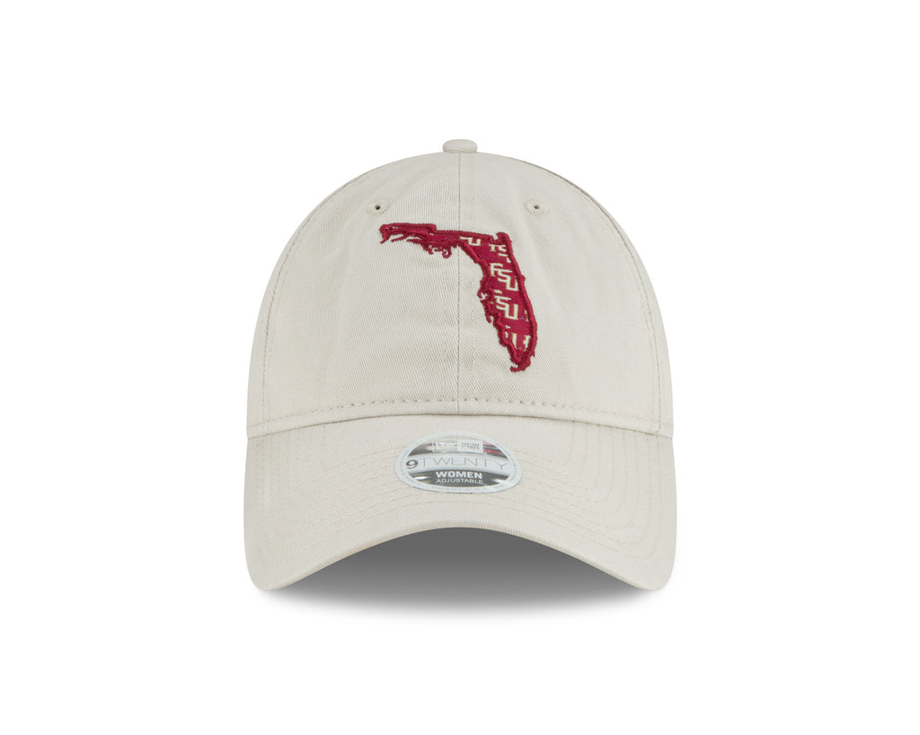 New Era NCAA Women's Florida State Seminoles FSU Stamp 9TWENTY Adjustable Hat