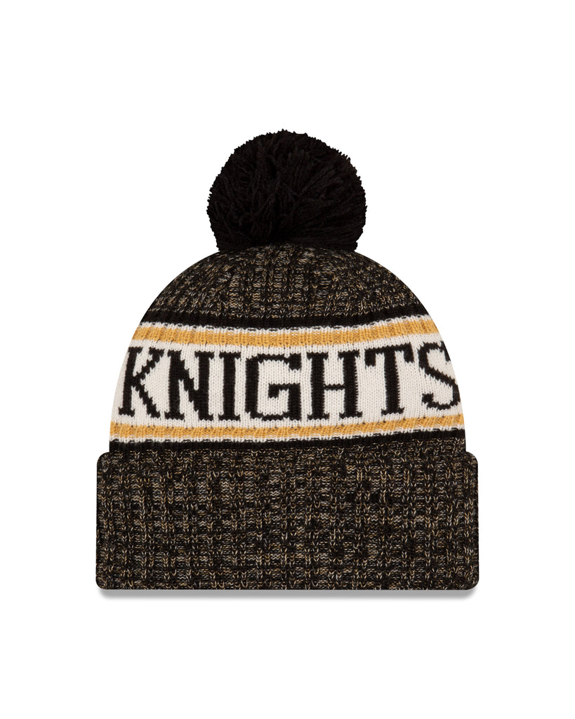 New Era NCAA Men's Central Florida Knights (UCF) Sport Knit Stock Pom Cuffed Beanie