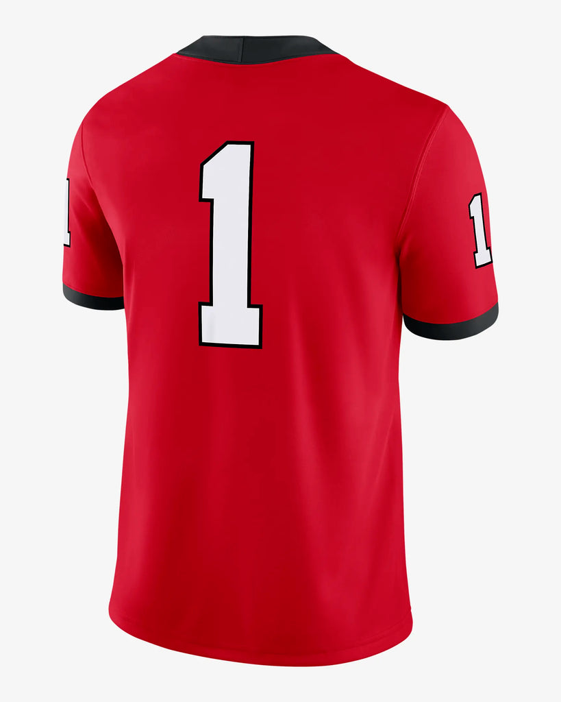 Nike NCAA Men's Georgia Bulldogs #1 Football Replica Jersey