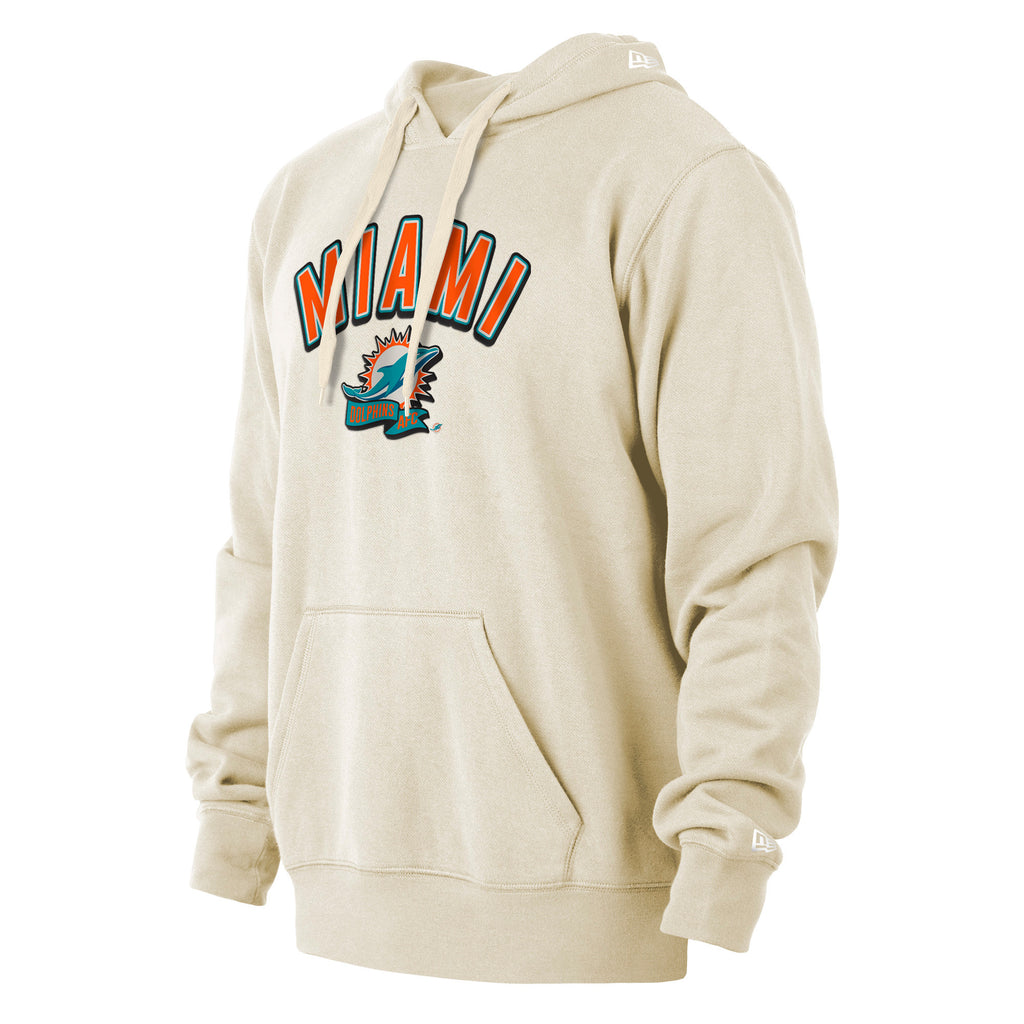 New Era NFL Men's Miami Dolphins 2022 Sideline Pullover Hoodie