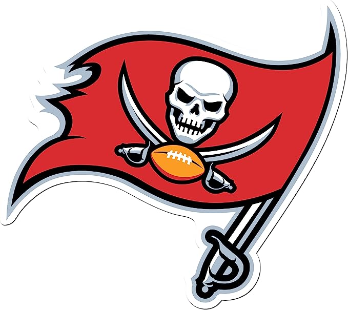 Siskiyou NFL Tampa Bay Buccaneers Medium Team Color Auto Decal