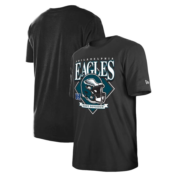 Men's Nike Heather Black Philadelphia Eagles Team Tri-Blend T-Shirt