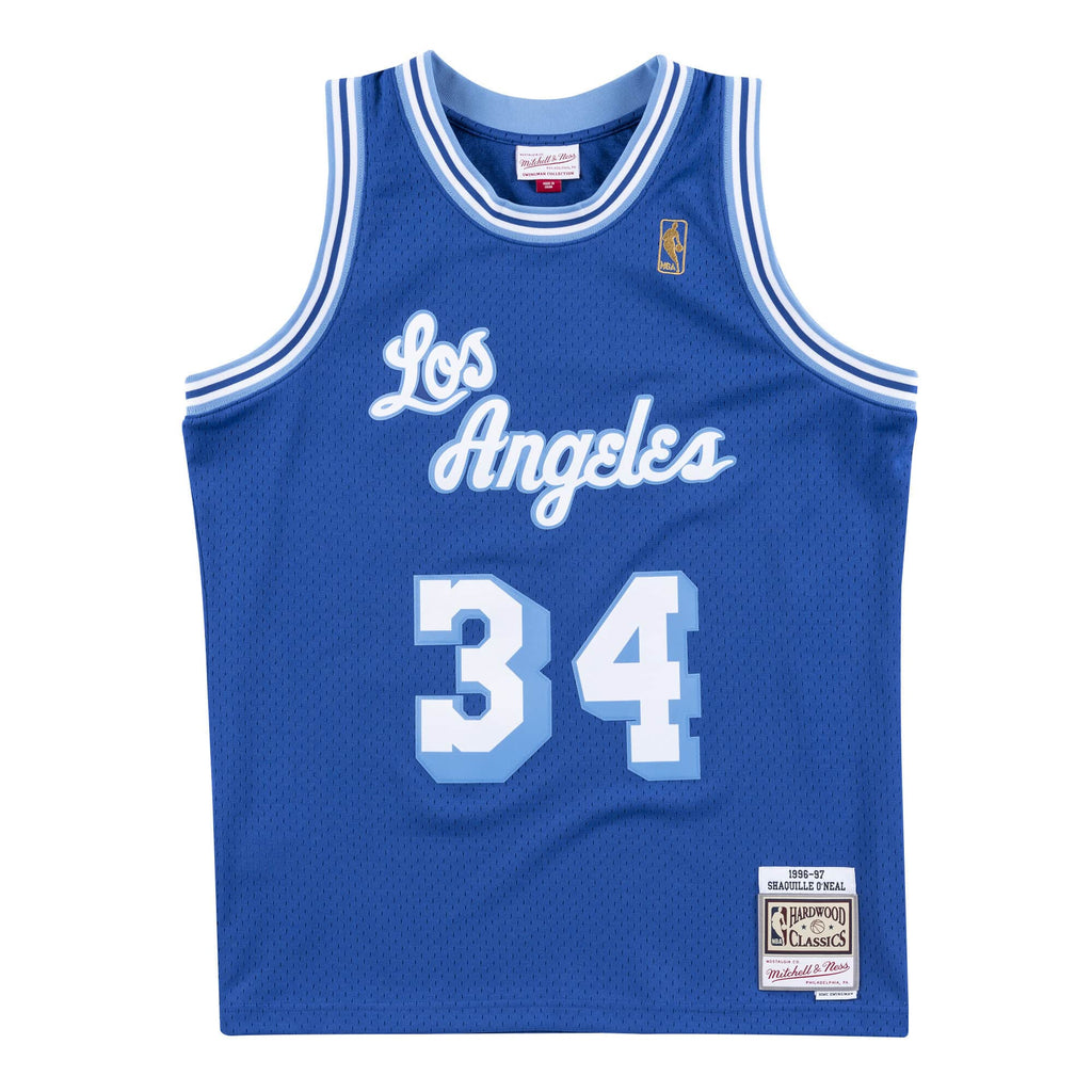 Mitchell & Ness NBA Men's Lakers Shaquille O'Neal 1996-97 Swingman Alt Jersey
