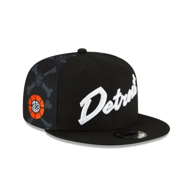 Detroit Pistons 2023 City Edition 9FIFTY ADJ Snapback Hat