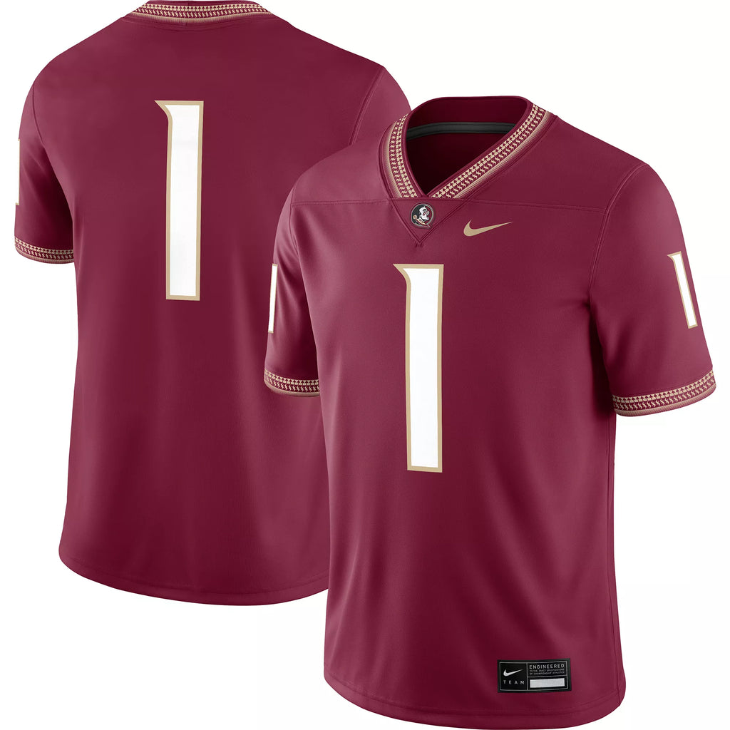 Nike NCAA Men's Florida State Seminoles #1 Football Replica Jersey
