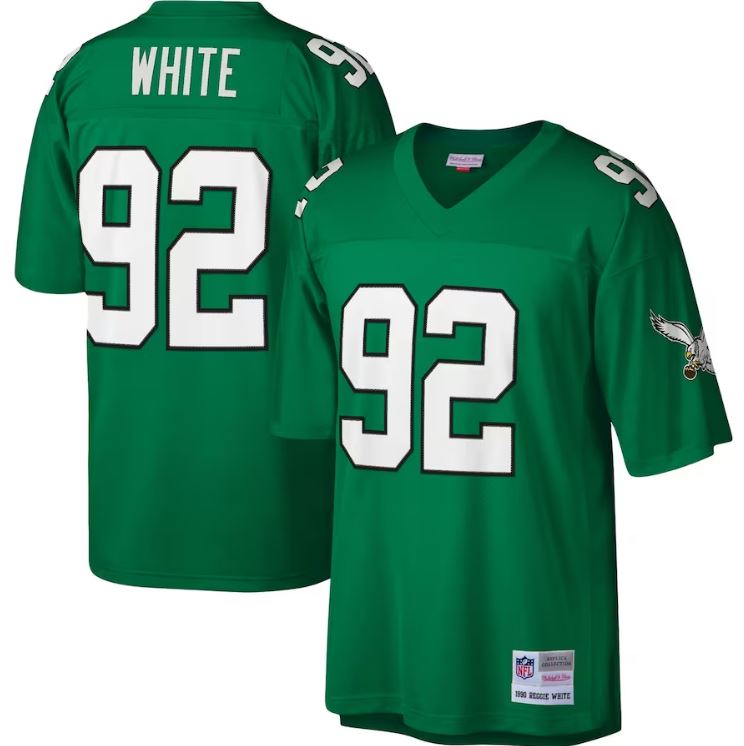 Mitchell & Ness NFL Men's Eagles Reggie White 1990 Legacy Replica Jersey