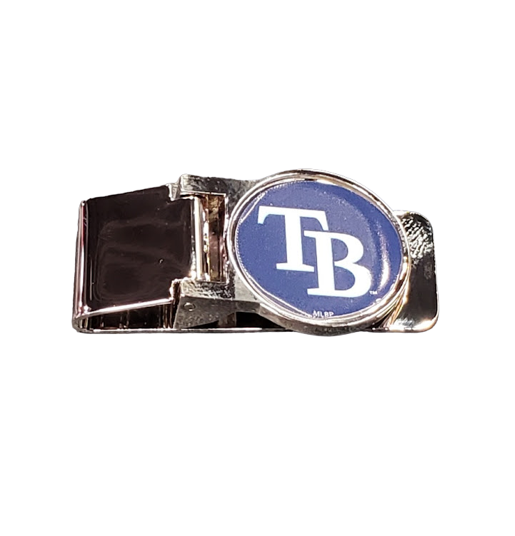 Aminco MLB Tampa Bay Rays Classic Hinged Money Clip Gold