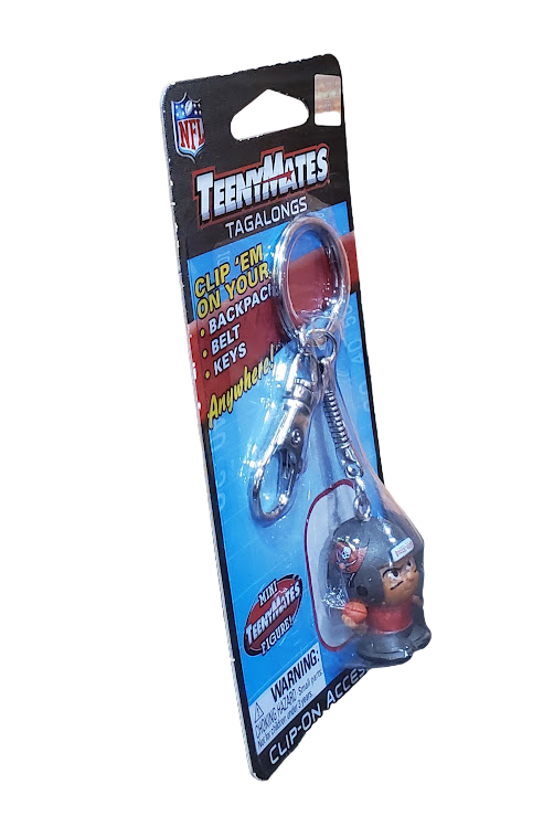 Party Animal NFL Tampa Bay Buccaneers TeenyMate Tagalong Keychain