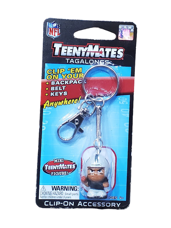 Party Animal NFL Las Vegas Raiders TeenyMate Tagalong Keychain