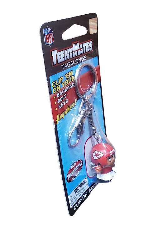 Party Animal NFL Kansas City Chiefs TeenyMate Tagalong Keychain