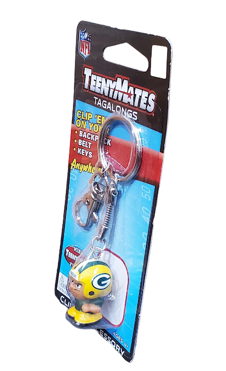 Party Animal NFL Green Bay Packers TeenyMate Tagalongs Keychain