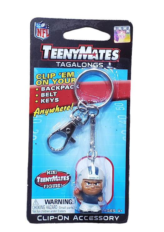Party Animal NFL Dallas Cowboys TeenyMate Tagalongs Keychain