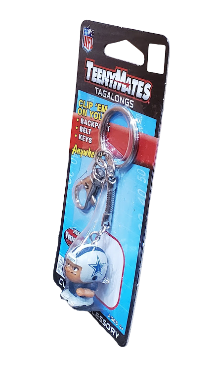 Party Animal NFL Dallas Cowboys TeenyMate Tagalongs Keychain