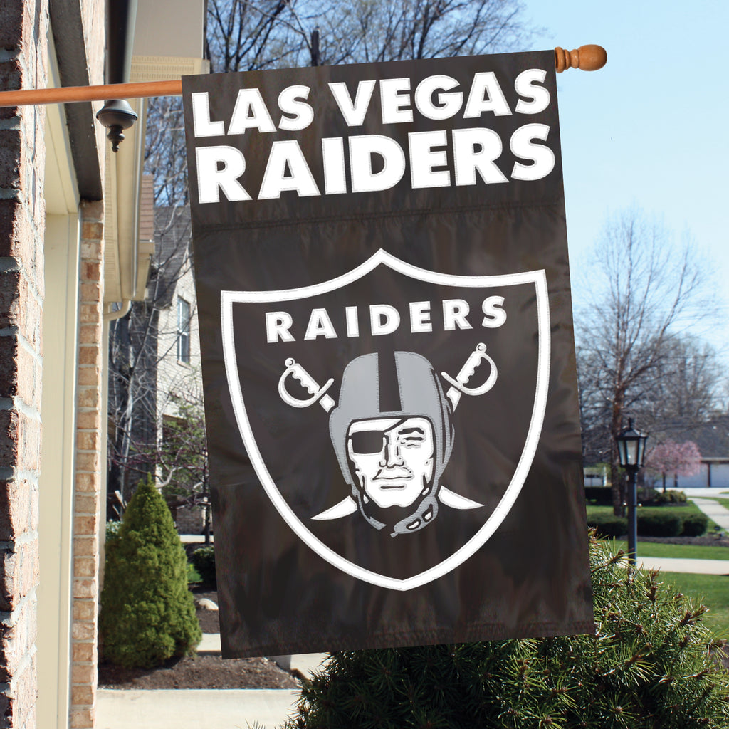 Party Animal NFL Las Vegas Raiders Premium Banner Flag 44” x 28”