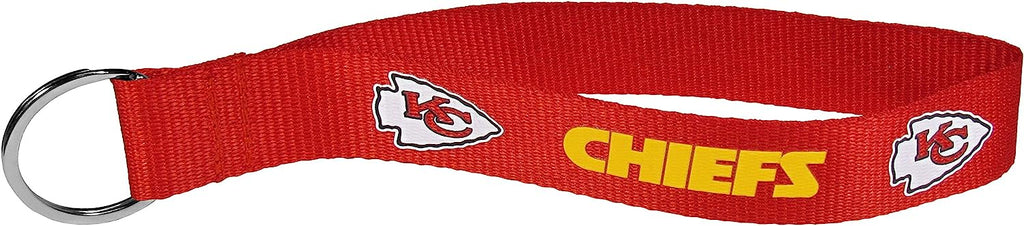 Siskiyou Sports NFL Kansas City Chiefs Unisex Lanyard Key Chain