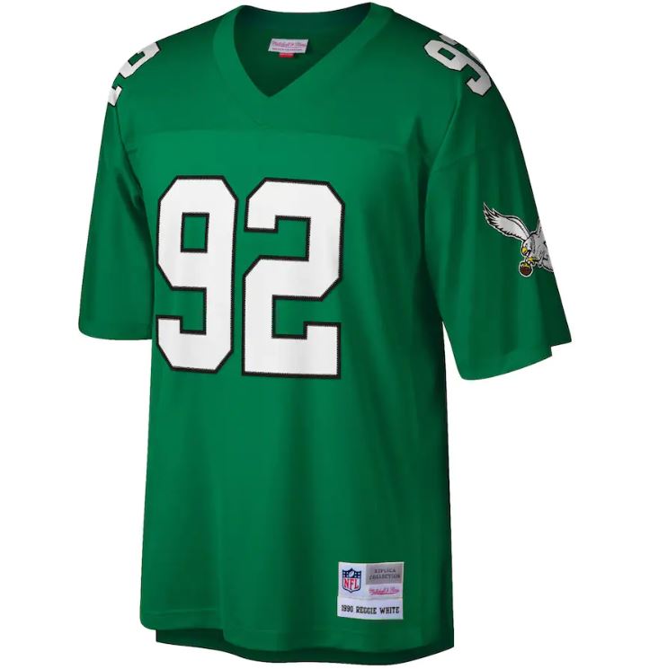 Mitchell & Ness NFL Men's Eagles Reggie White 1990 Legacy Replica Jersey
