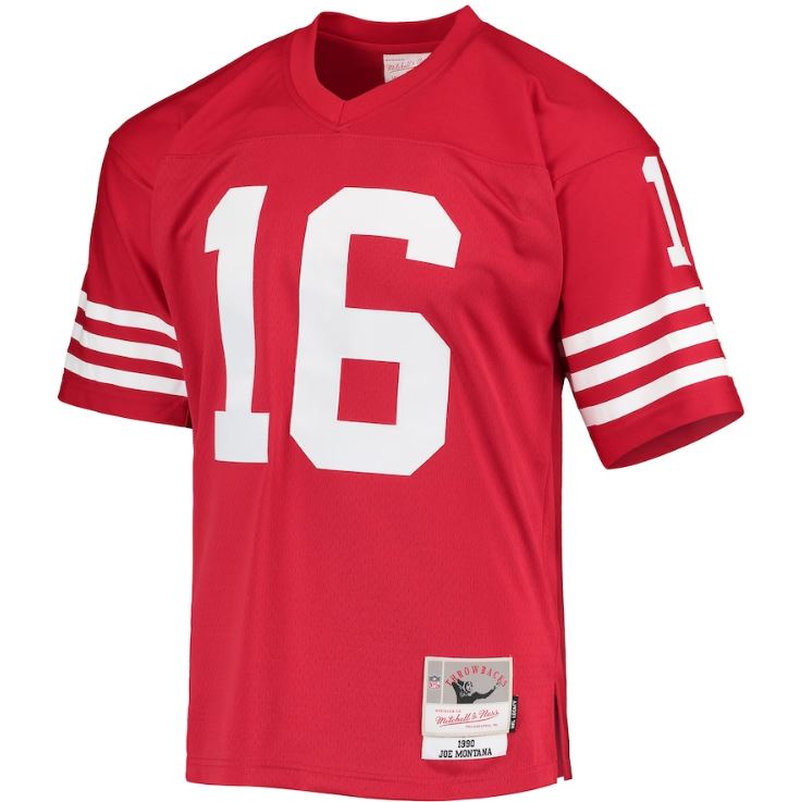 Mitchell & Ness NFL Men's 49ers Joe Montana 1990 Legacy Replica Jersey