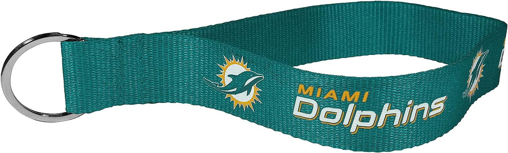 Siskiyou Sports NFL Miami Dolphins Unisex Lanyard Key Chain