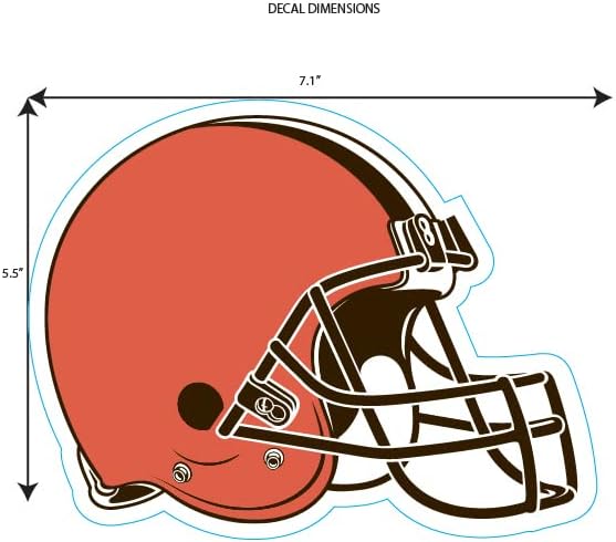 Siskiyou NFL Cleveland Browns Medium Team Color Auto Decal