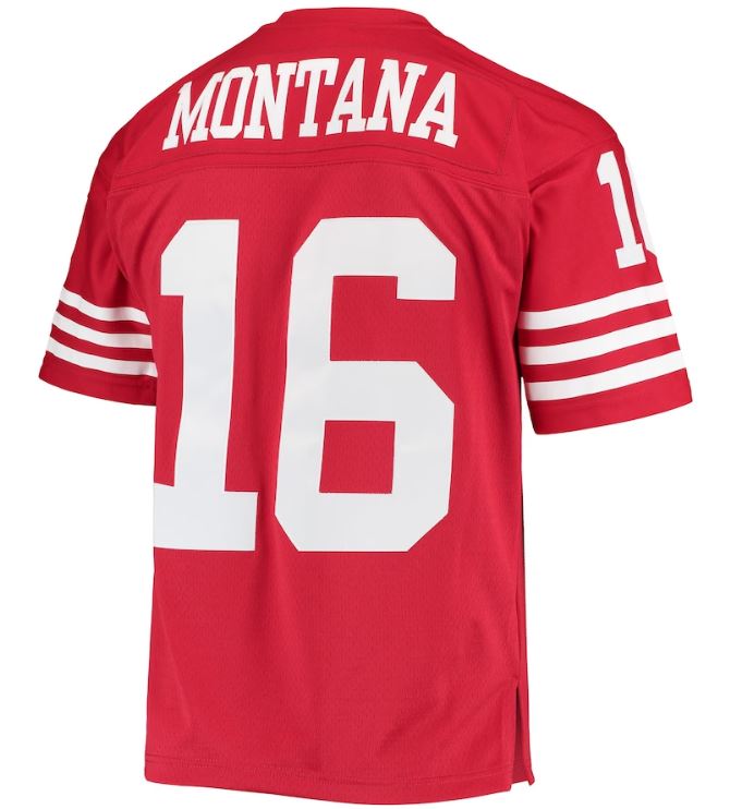 Mitchell & Ness NFL Men's 49ers Joe Montana 1990 Legacy Replica Jersey