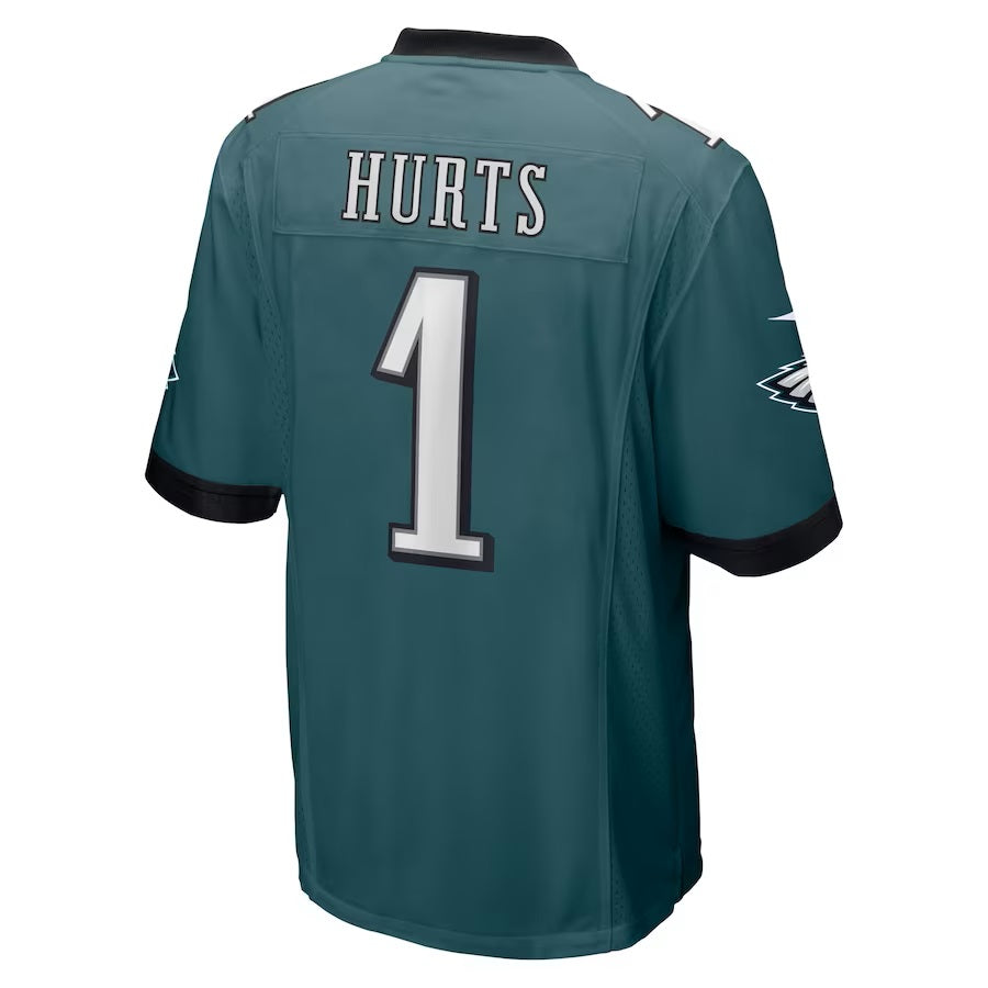 Nike NFL Men’s #1 Jalen Hurts Philadelphia Eagles Game Jersey