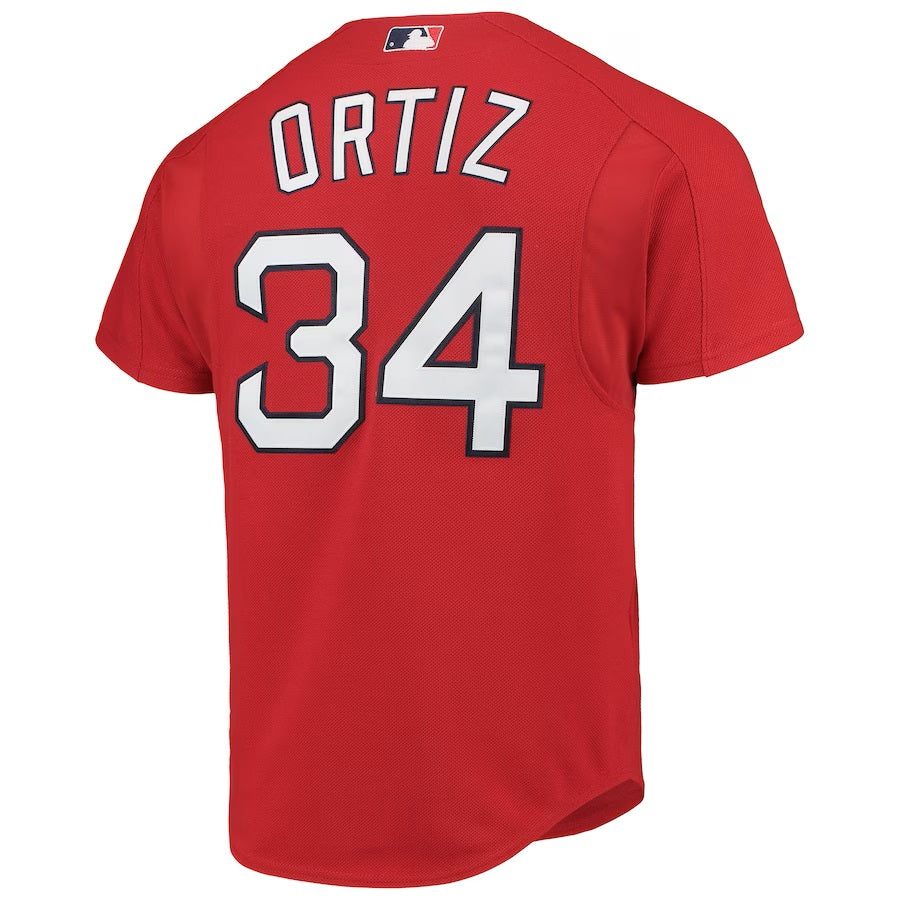 Mitchell & Ness MLB Men's Red Sox David Ortiz Cooperstown Mesh Jersey