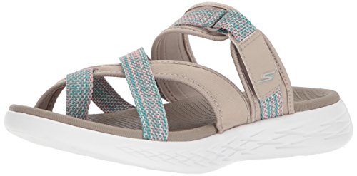 Skechers Performance Women's on the Go 600 Glow Sport Sandal Wide Fit (15308)