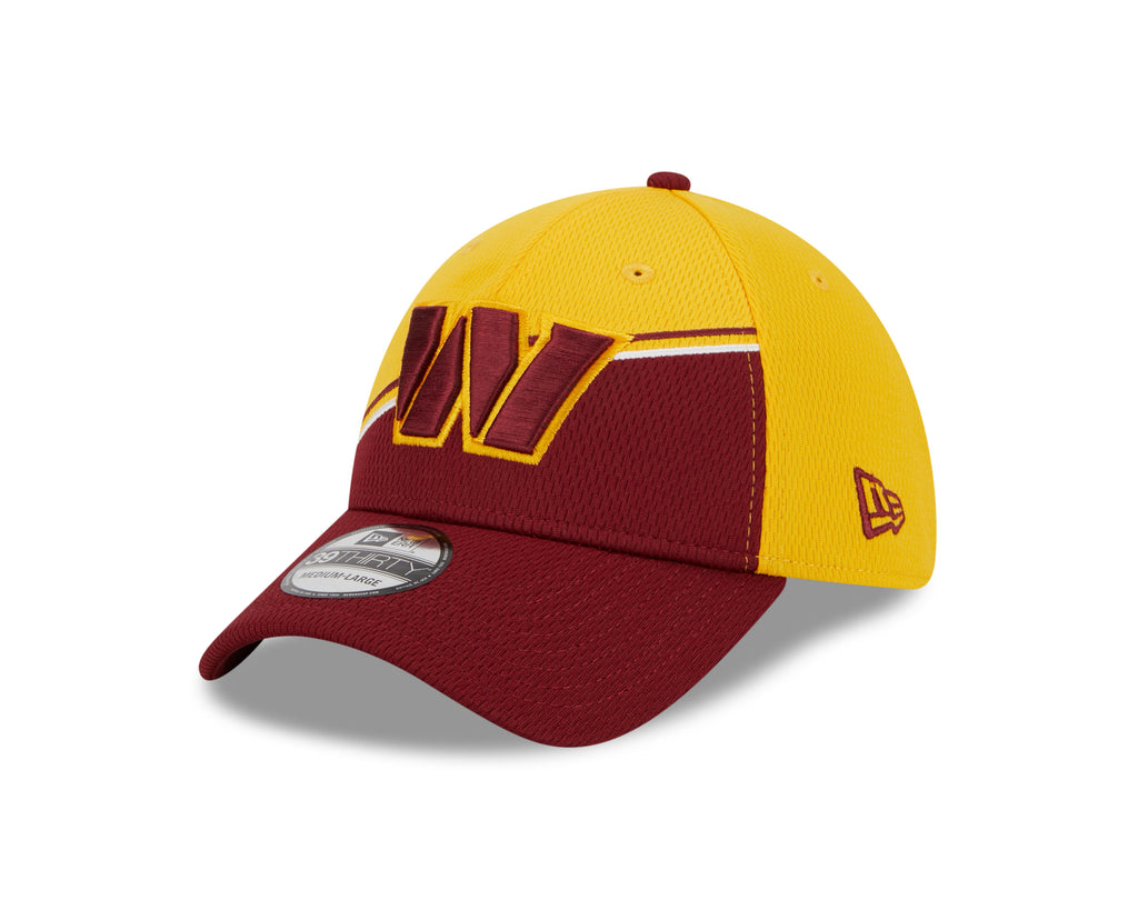 New Era NFL Men's Washington Commanders 2023 NFL Sideline 39THIRTY Flex Hat