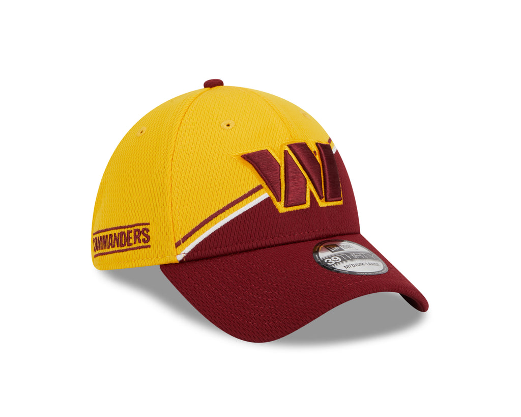 New Era NFL Men's Washington Commanders 2023 NFL Sideline 39THIRTY Flex Hat