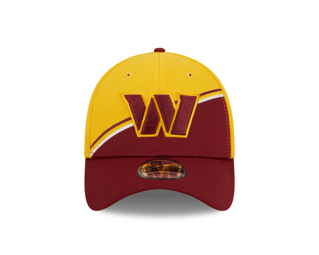 New Era NFL Men's Washington Commanders 2023 NFL Sideline 39THIRTY Flex Hat