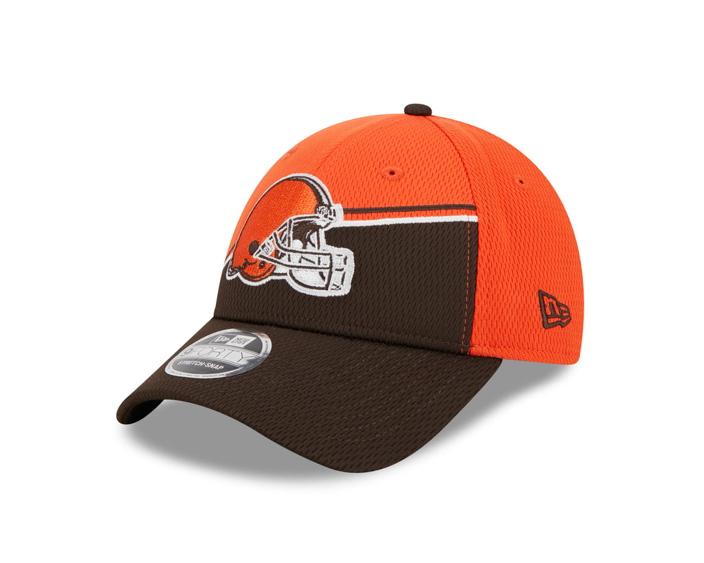 New Era NFL Men's Cleveland Browns 2023 Sideline 9FORTY Adjustable Hat