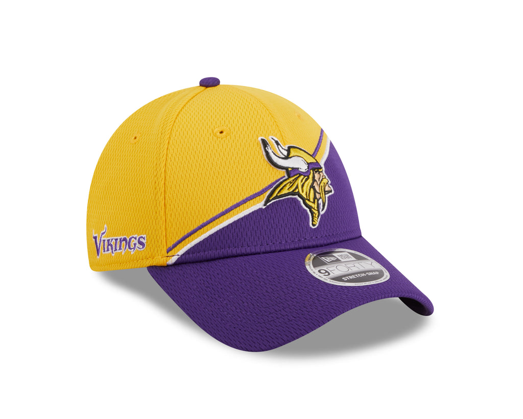 New Era NFL Men's Minnesota Vikings 2023 Sideline 9FORTY Adjustable Hat