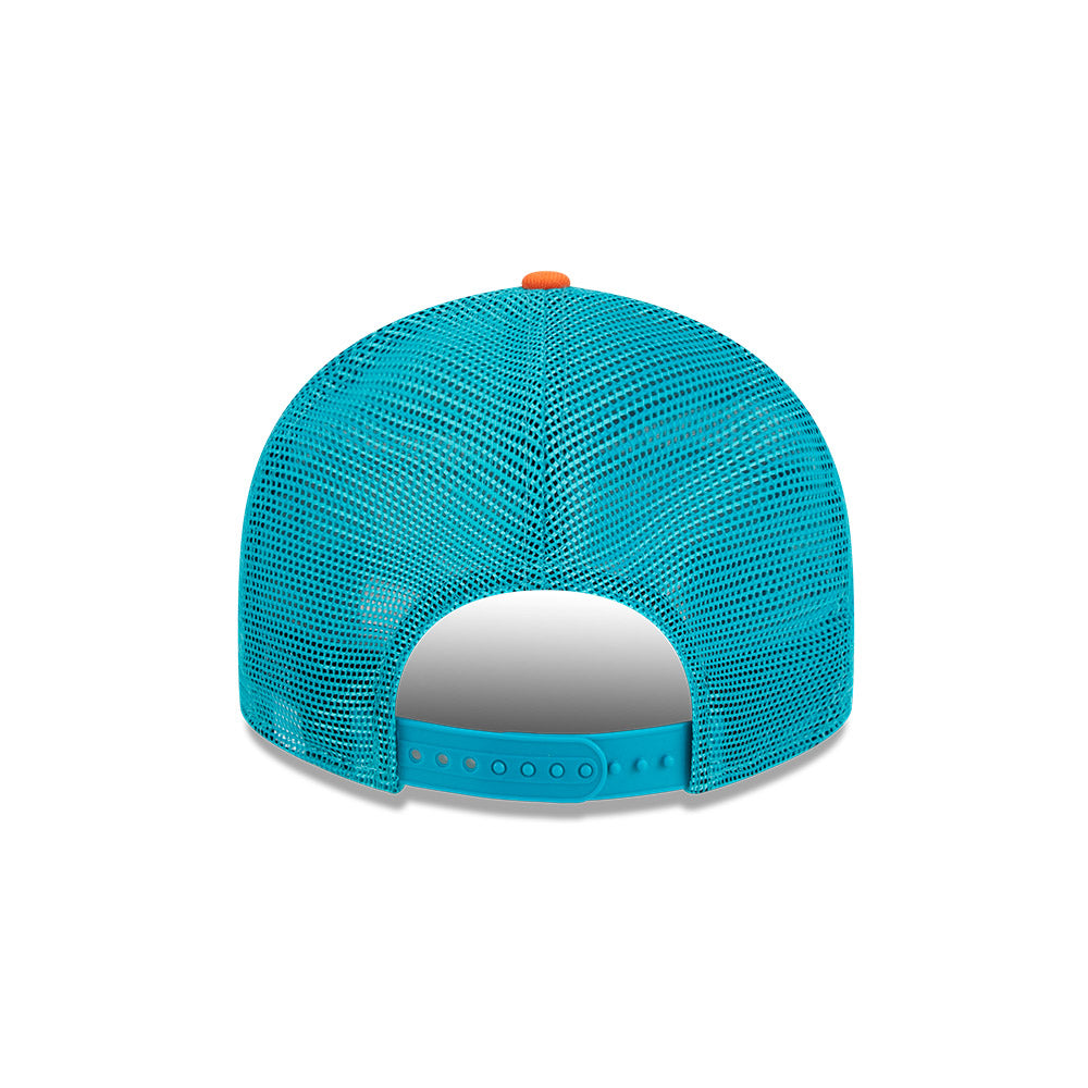 New Era NFL Men's Miami Dolphins 2023 Sideline Team Patch Low Profile 9FIFTY Snapback Hat