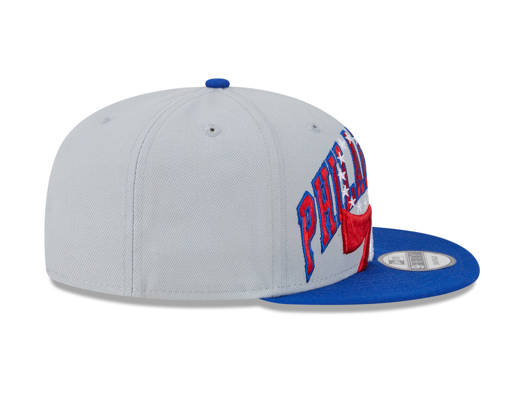 New Era NBA Men's Philadelphia 76ers Tip Off 23 9FIFTY Snapback Hat OSFM