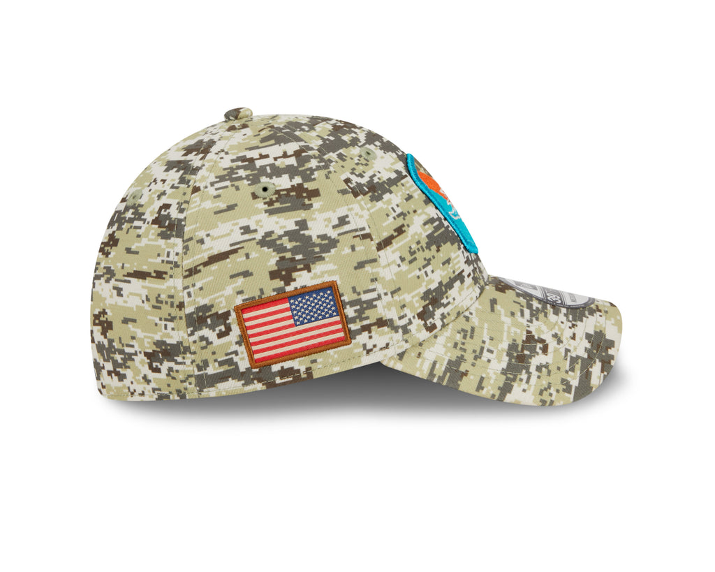 New Era NFL Men's Miami Dolphins 2023 Salute to Service 39THIRTY Flex Hat