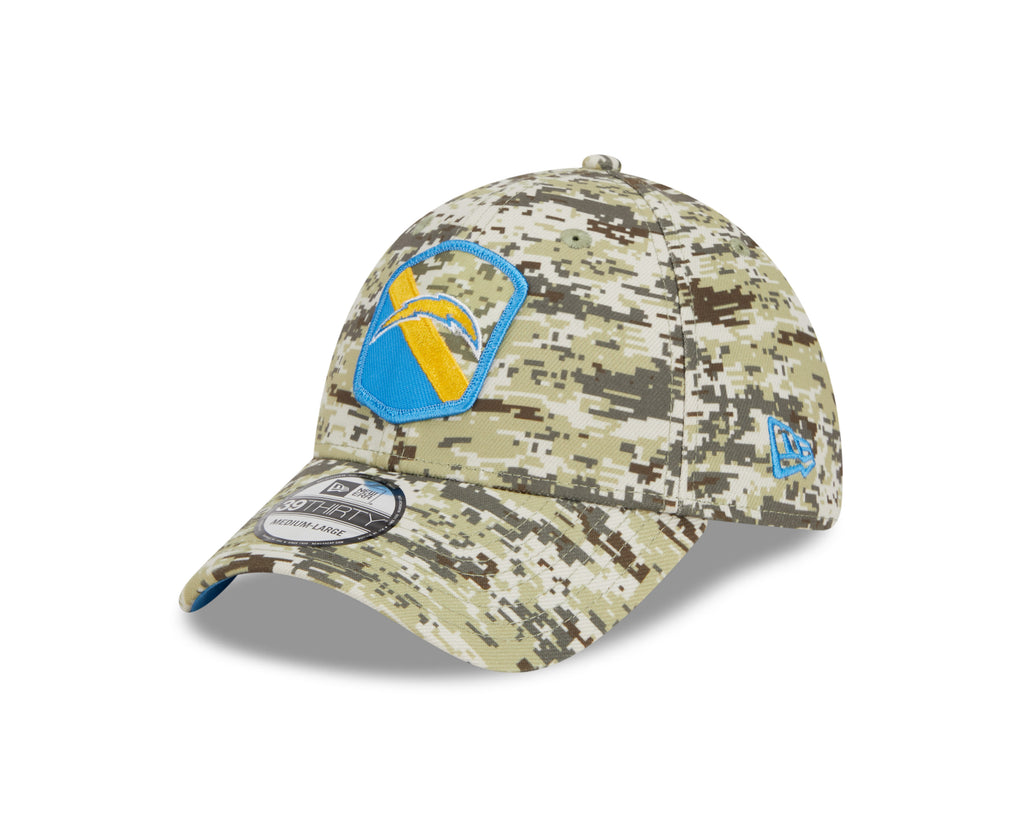 New Era NFL Men's Los Angeles Chargers 2023 Salute to Service 39THIRTY Flex Hat
