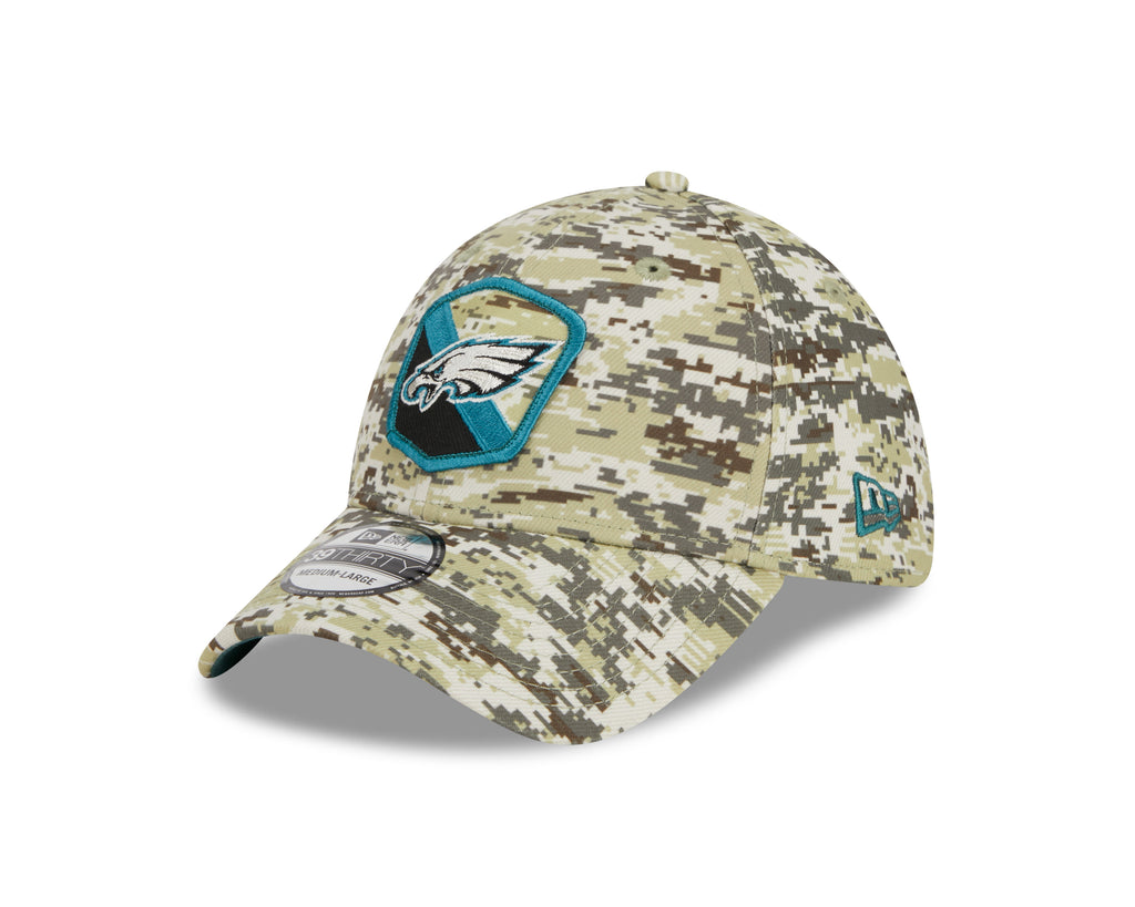 New Era NFL Men's Philadelphia Eagles 2023 Salute to Service 39THIRTY Flex Hat