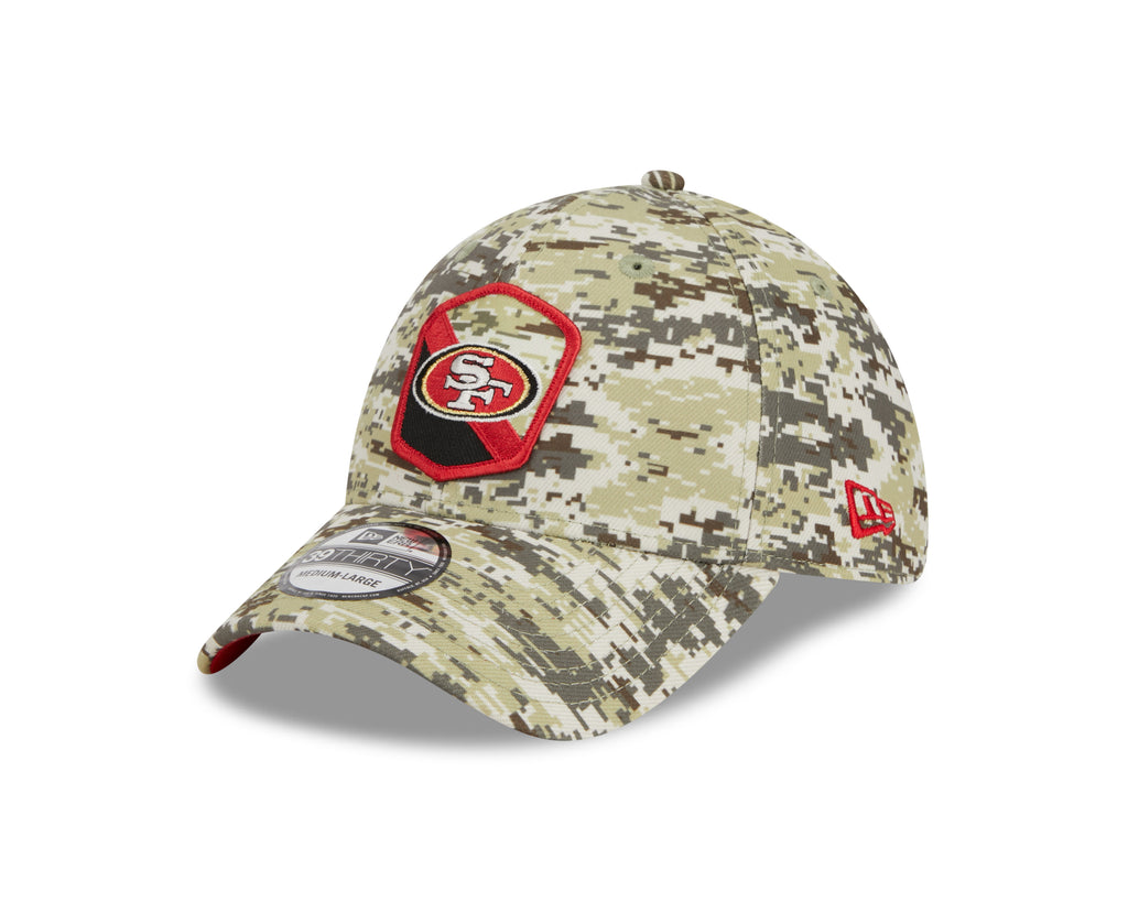 New Era NFL Men's San Francisco 49ers 2023 Salute to Service 39THIRTY Flex Hat