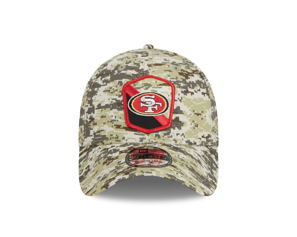 New Era NFL Men's San Francisco 49ers 2023 Salute to Service 39THIRTY Flex Hat