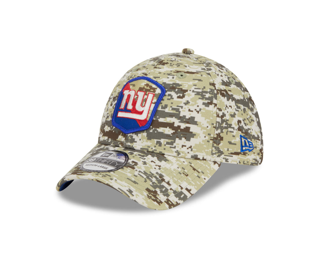 New Era NFL Men's New York Giants 2023 Salute to Service 39THIRTY Flex Hat