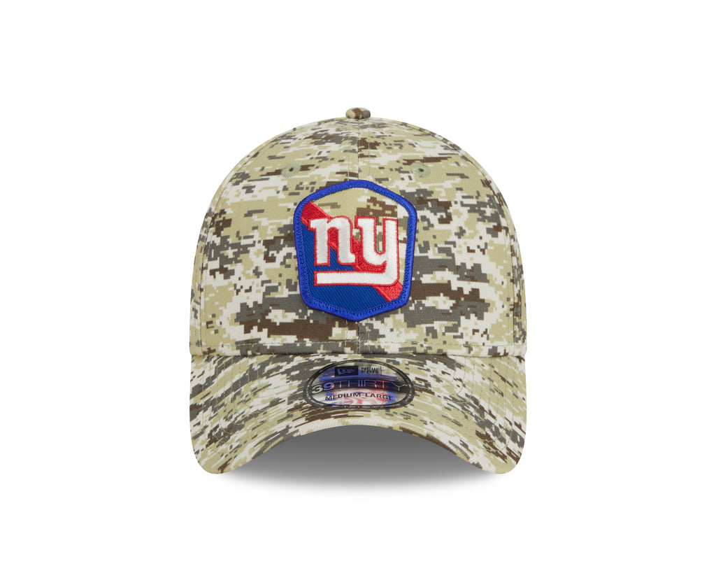 New Era NFL Men's New York Giants 2023 Salute to Service 39THIRTY Flex Hat