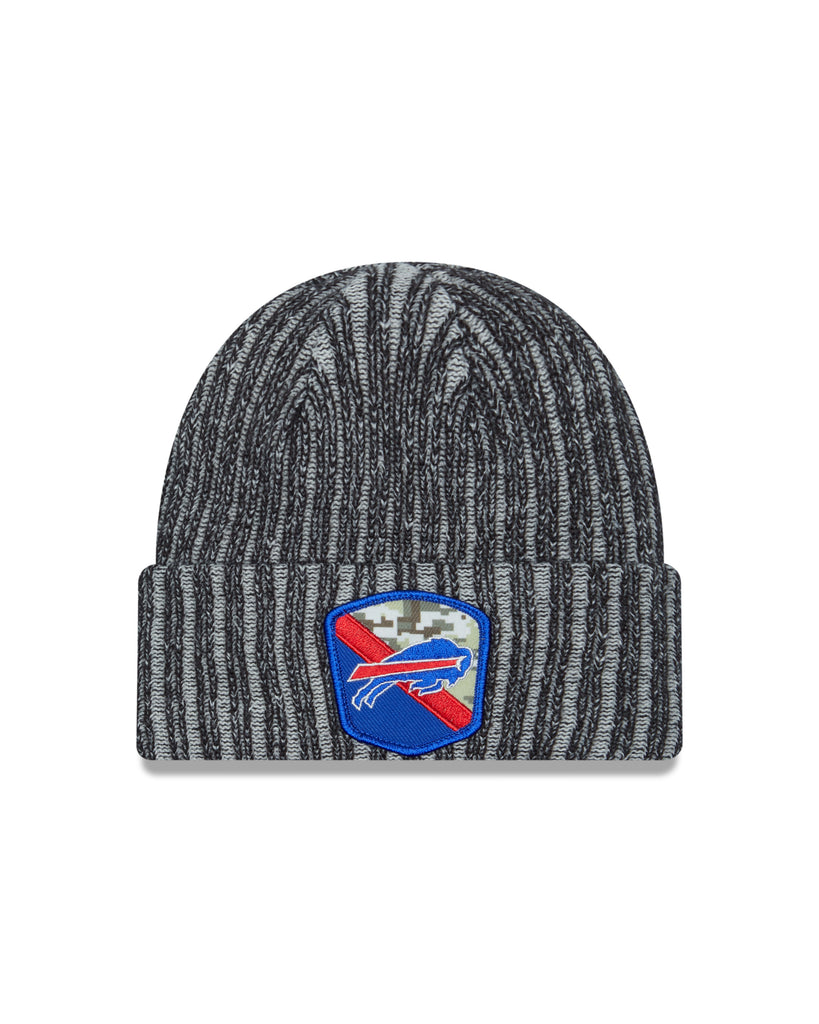 New Era NFL Men's Buffalo Bills Beanie 2023 Salute To Service Cuffed Knit Hat