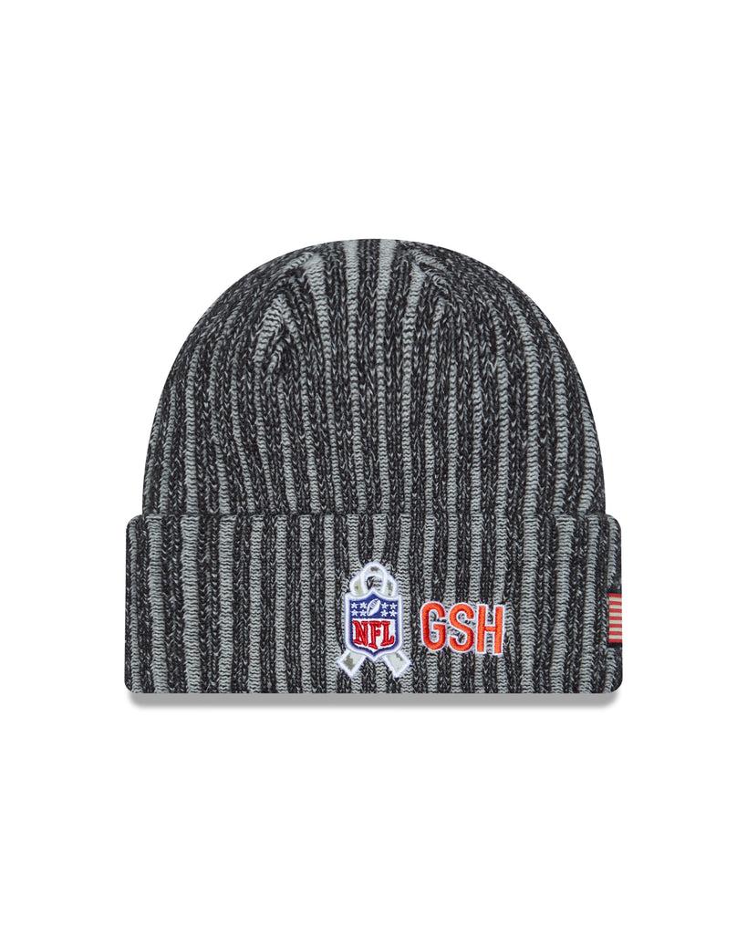New Era NFL Men's Chicago Bears 2023 Salute To Service Cuffed Knit Hat
