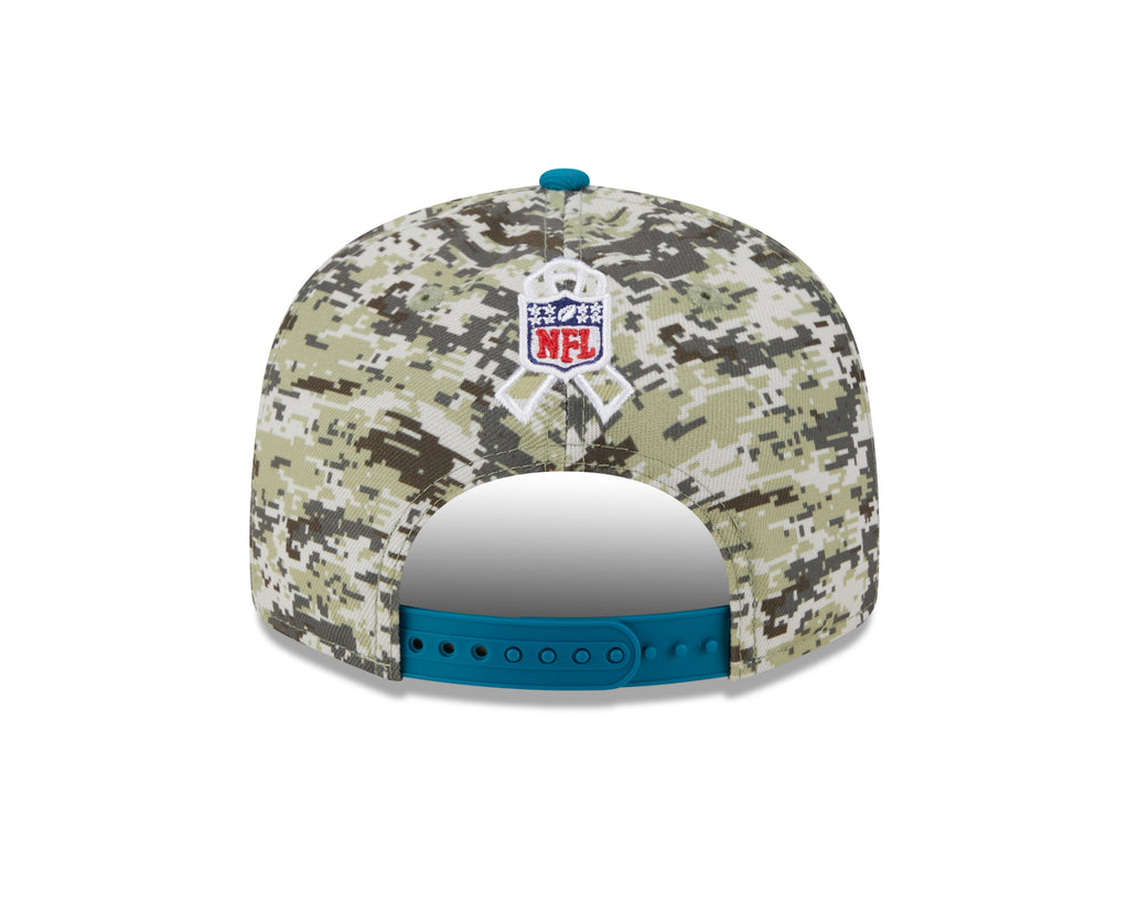 New Era NFL Men's Jacksonville Jaguars 2023 Salute To Service 9FIFTY Snapback Hat OSFA