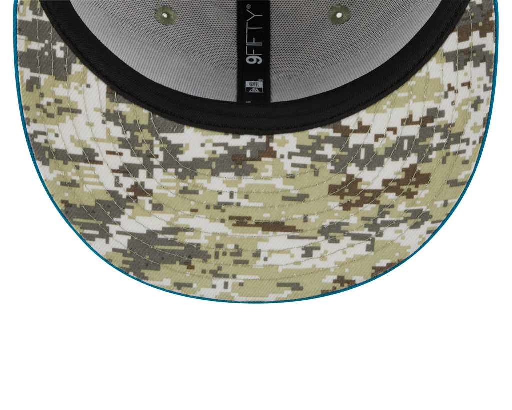 New Era NFL Men's Jacksonville Jaguars 2023 Salute To Service 9FIFTY Snapback Hat OSFA