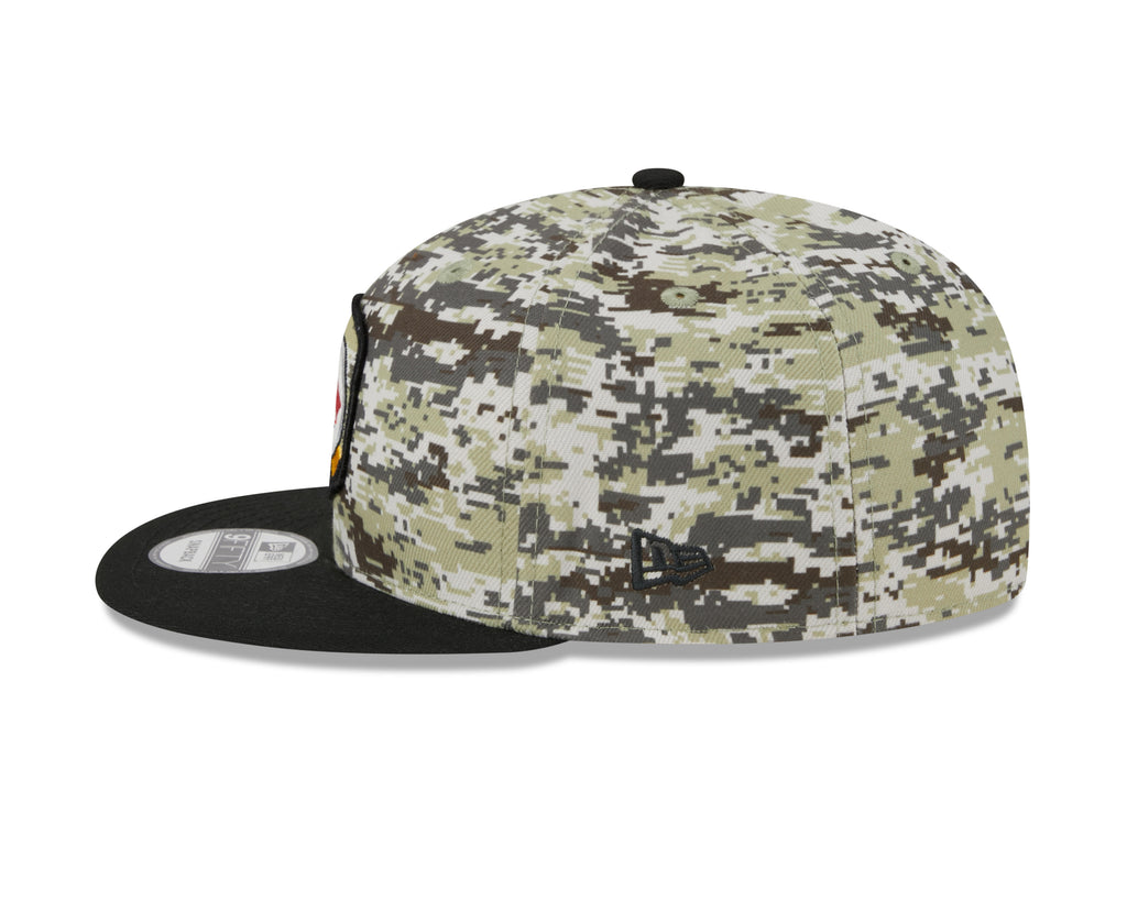 New Era NFL Men's Pittsburgh Steelers 2023 Salute To Service 9FIFTY Snapback Hat OSFA