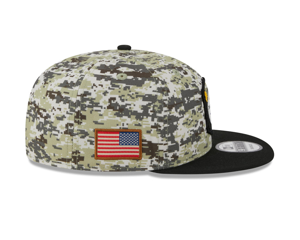 New Era NFL Men's Pittsburgh Steelers 2023 Salute To Service 9FIFTY Snapback Hat OSFA